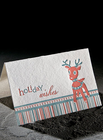 Letterpress cards, letterpress greeting cards, eco gift wrap | Smock